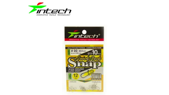 Застібка Intech Quick lock Snap 10 шт (#00)