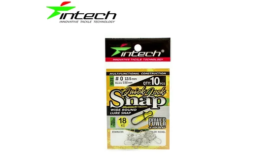 Застібка Intech Quick lock Snap 10 шт (#0)