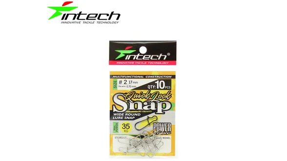 Застібка Intech Quick lock Snap 10 шт (#2) Застібка Intech Quick lock Snap 10 шт (#2)