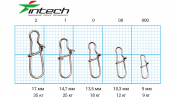 Застібка Intech Quick lock Snap 10 шт (#2)