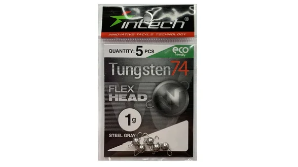 Розбірний груз Intech Tungsten 74 Steel Gray 1.0g (5шт) Розбірний груз Intech Tungsten 74 Steel Gray 1.0g (5шт)