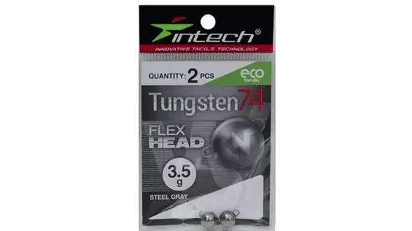 Розбірний груз Intech Tungsten 74 Steel Gray 3.5g (2шт) Розбірний груз Intech Tungsten 74 Steel Gray 3.5g (2шт)