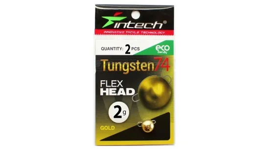 Розбірний груз Intech Tungsten 74 Gold 2.0g (2шт)
