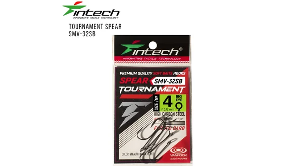 Гачок одинарний Intech Tournament Spear SMV-32SB / #06 (6шт) Гачок одинарний Intech Tournament Spear SMV-32SB / #06 (6шт)