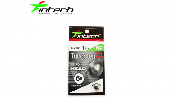 Розбірний груз Intech Tungsten 74 Steel Gray 0.5g (5шт)