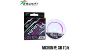 Шнур плетений Intech MicroN PE X8 200m / 0.5 (11lb/5.0kg) Шнур плетений Intech MicroN PE X8 200m / 0.5 (11lb/5.0kg)