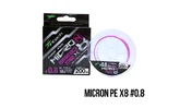 Шнур плетений Intech MicroN PE X8 200m / 0.5 (11lb/5.0kg) Шнур плетений Intech MicroN PE X8 200m / 0.5 (11lb/5.0kg)