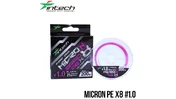 Шнур плетений Intech MicroN PE X8 200m / 0.5 (11lb/5.0kg) Шнур плетений Intech MicroN PE X8 200m / 0.5 (11lb/5.0kg)