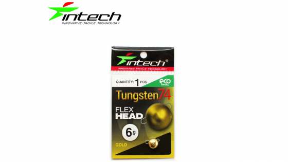 Розбірний груз Intech Tungsten 74 Gold 0.5g (4шт)