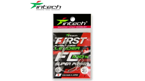 Повідець флюорокарбоновий Intech FC First Leader 25 cm 2 шт (0.45 mm/8,00 kg) Повідець флюорокарбоновий Intech FC First Leader 25 cm 2 шт (0.45 mm/8,00 kg)