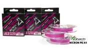 Шнур плетений Intech MicroN PE X4 150m / 0.4 (10lb/4.54kg) Шнур плетений Intech MicroN PE X4 150m / 0.4 (10lb/4.54kg)
