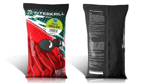 Принада INTERKRILL Карась-Кріп 1кг