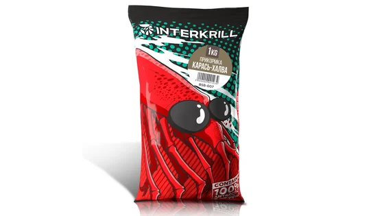 Принада INTERKRILL Карась-Халва 1кг