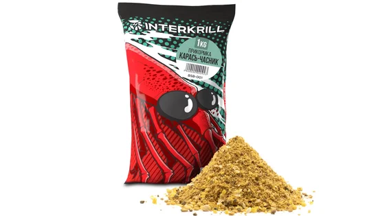 Принада INTERKRILL Карась-Часник 1кг