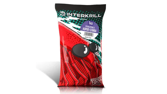 Принада INTERKRILL Короп-Слива 1кг