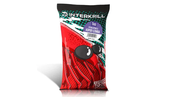 Принада INTERKRILL Короп-Слива 1кг Принада INTERKRILL Короп-Слива 1кг