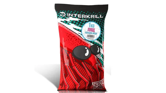 Прикормка INTERKRILL Холодна вода - Лящ 1кг