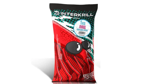 Прикормка INTERKRILL Холодна вода - Лящ 1кг Прикормка INTERKRILL Холодна вода - Лящ 1кг