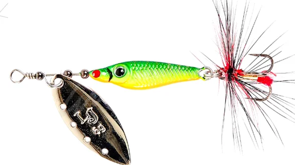 Блешня оберталка LJ TRIAN BLADE LONG 18.0г / 008