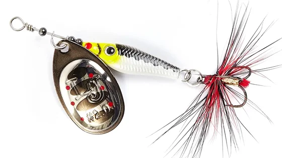 Блешня оберталка LJ TRIAN BLADE ROUND 12.0г / 004