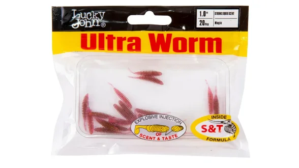 Слаг силікон. ULTRA WORM LJ Pro Series 1"/ S14 *20