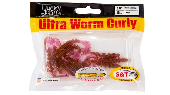 фото Слаг силікон. ULTRA WORM LJ Pro Series 2"/ S14 *10 MT1-140198-S14 | Трофей