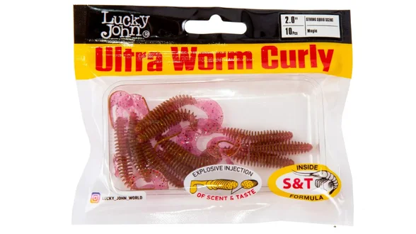 фото Слаг силікон. ULTRA WORM LJ Pro Series 2"/ S14 *10 MT1-140198-S14 | Трофей