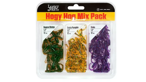 фото Твістери їстів. LJ Pro Series HOGY HOG 1.2in (03.05) Mix Pack/MIX1 36шт. MT1-140130-MIX1 | trofey.shop фото Твістери їстів. LJ Pro Series HOGY HOG 1.2in (03.05) Mix Pack/MIX1 36шт. MT1-140130-MIX1 | Трофей