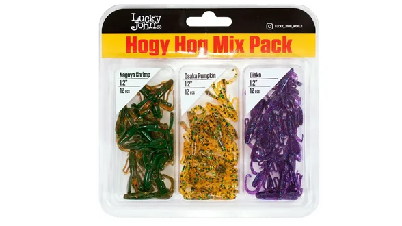 фото Твістери їстів. LJ Pro Series HOGY HOG 1.2in (03.05) Mix Pack/MIX1 36шт. MT1-140130-MIX1 | trofey.shop фото Твістери їстів. LJ Pro Series HOGY HOG 1.2in (03.05) Mix Pack/MIX1 36шт. MT1-140130-MIX1 | Трофей