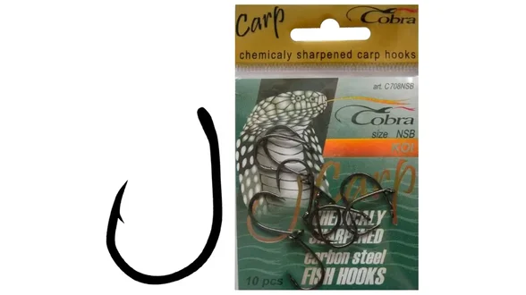 Гачок Cobra CARP KOI (сер.708/ 004) *10
