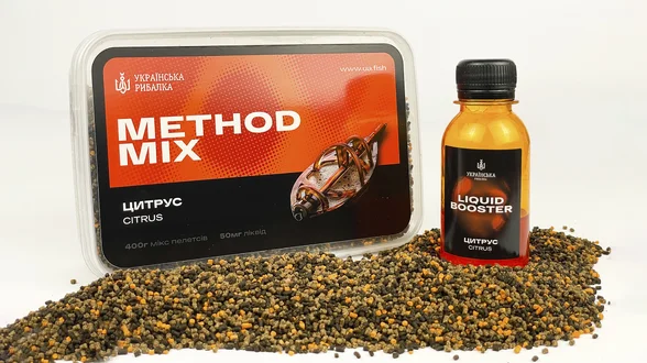 METHOD MIX Цитрусові 400 гр. + Booster 50ml