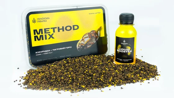 METHOD MIX Кукурудза - Тигровий горіх 400 гр. + Booster 50ml
