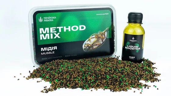 METHOD MIX Мідія 400 гр. + Booster 50ml