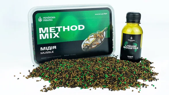 METHOD MIX Мідія 400 гр. + Booster 50ml