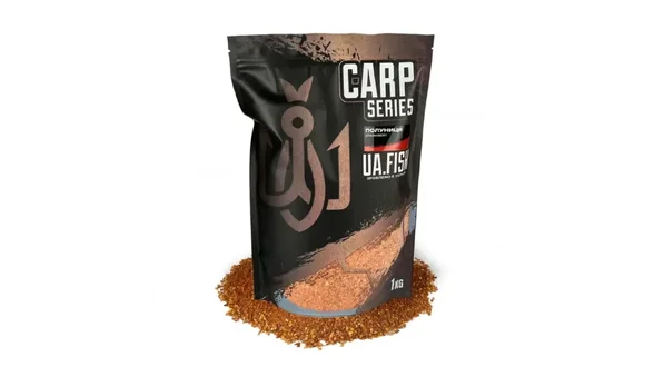 Фідерна прикормка UA.FISH Carp Series – Полуниця