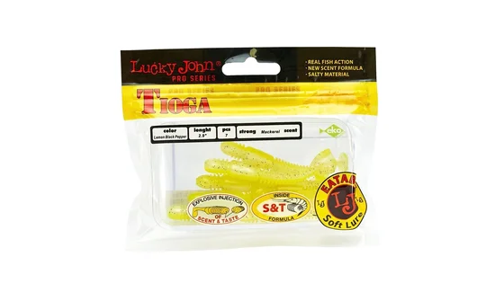 Віброхвіст силікон. TIOGA LJ Pro Series 2,9 "/ T66 - 7шт. 