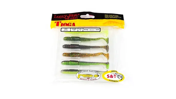 Віброхвіст силікон. (набір) TIOGA LJ Pro Series 2,9 "/ MIX2 - 6шт. Віброхвіст силікон. (набір) TIOGA LJ Pro Series 2,9 "/ MIX2 - 6шт.
