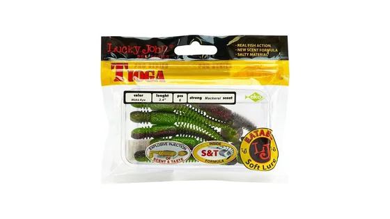 Віброхвіст силікон. TIOGA LJ Pro Series 3,4 "/ T44 *6