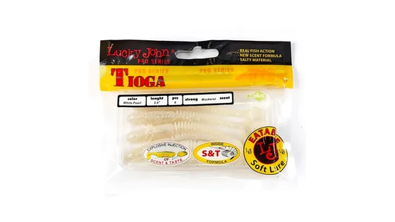 Віброхвіст силікон. TIOGA LJ Pro Series 3,4 "/ T47 *6