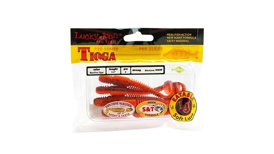 Віброхвіст силікон. TIOGA LJ Pro Series 3,4 "/ T48 *6