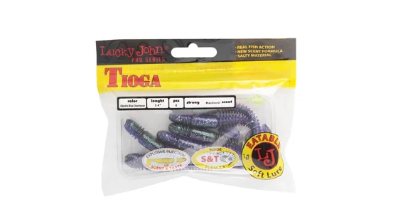 Віброхвіст силікон. TIOGA LJ Pro Series 3,4 "/ T52 *6