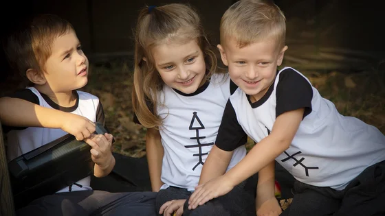 Футболка IRON FISH Біла для дітей до 4 років