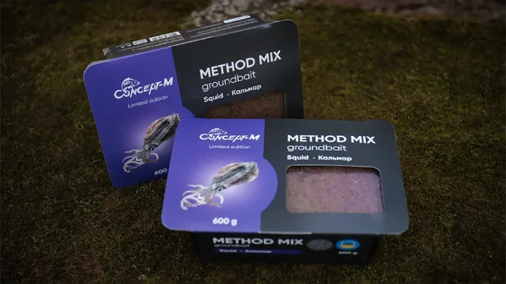 Method Mix CONCEPT-M: Кальмар, Sport Series - 600 ГР.