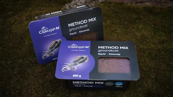Method Mix CONCEPT-M: Кальмар, Sport Series - 600 ГР.