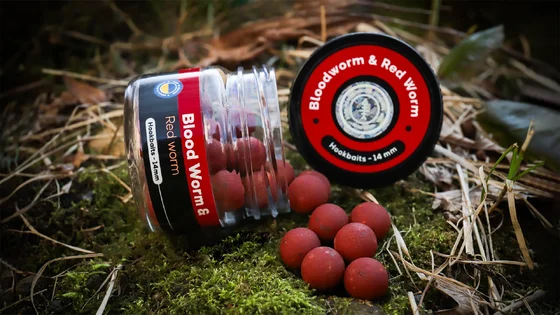 Бойл насадочний розчинний Bloodworm & Red Worm  – 14 мм