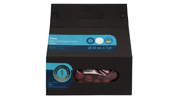 Бойли пиліки – Тунець / Tuna, 22мм 1кг від IRON FISH Бойли пиліки – Тунець / Tuna, 22мм 1кг від IRON FISH