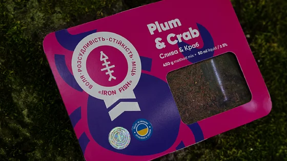 Метод мікс "Слива / Краб" - 450гр + Ліквід 50гр