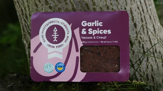 Метод мікс Часник / Спеції" - 450гр + Ліквід 50гр