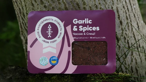 Метод мікс Часник / Спеції" - 450гр + Ліквід 50гр Метод мікс Часник / Спеції" - 450гр + Ліквід 50гр