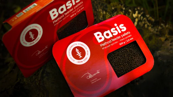 Пелетс "Basis" - 2,5мм / 500 гр. М'ЯСНИЙ